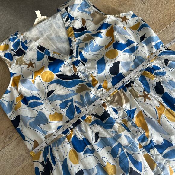 Seasalt Cornwall Shale Way Sleeveless Dress US 10 - Picture 10 of 11